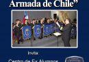 Banda de Conciertos de la Armada de Chile realizó presentación en Iglesia Catedral de San Felipe